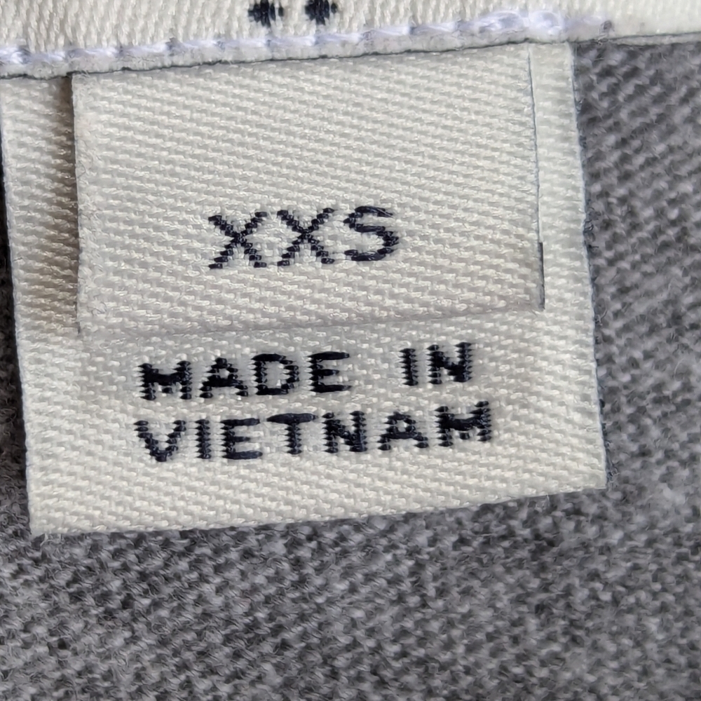 J.Crew T-shirt dress grey XXS thin soft cotton can be worn as a shirt also - Picture 7 of 10